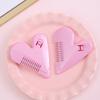 Hair Trimmer Creative Shape Solid Construction Decoration for Shaped Hair ABS Heart Trimming Comb Home