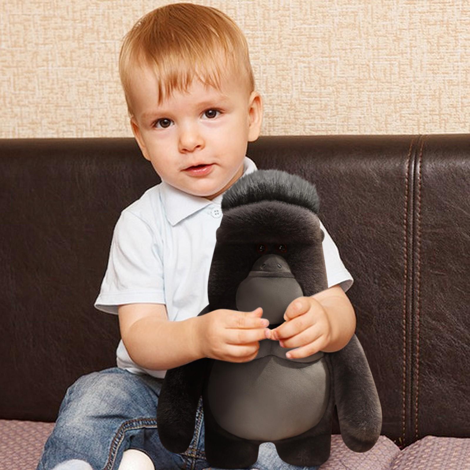 

Лидер продаж-плюшевая кукла, игрушка в подарок, детская тряпичная кукла в мультяшном стиле, 1 шт. One Size чёрный