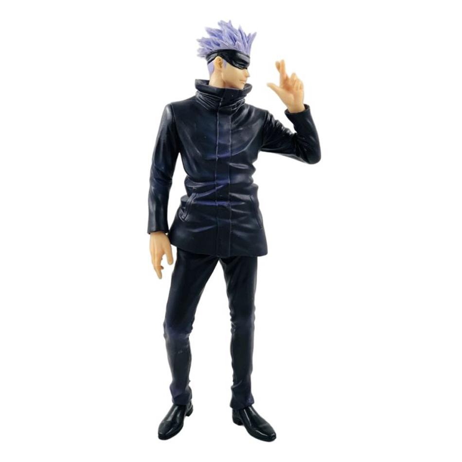 La Figura di Satoru Gojo di Jujutsu Kaisen Modello con Testa Intercambiabile Giocattolo Regalo Collezione Action Figure di Itadori Yuji PVC