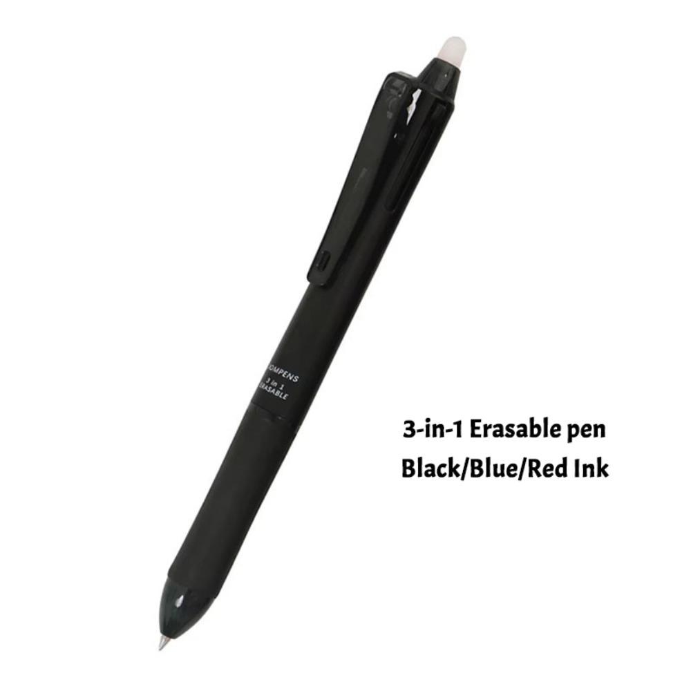 Black/Blue/Red Ink Gel Pen 3-in-1 Neutral Pen Simple Ballpoint Pen  Gift