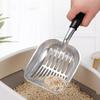 Long Handle Kitten Sanding Shovel Metal Scoop Pet Feces Cleaner Cat Litter Shovel  Poop Lifter