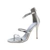 High Heels Women's Stiletto 2025 New Summer Sexy Hate Sky High Word with Black Waterproof Table Nude High Heels Cool