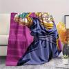 Coperta in Flanella con Stampa Personaggi Dragon Ball, Alta qualità Confortevole per Tutte le Stagioni, Arredamento per la Casa, Calore e Comfort, Perfetta per Regali di Natale