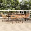 VidaXL 9-Piece Garden Dining Set Woven Resin, Patio Set, Garden Bistro Set, Dining Set 3157865