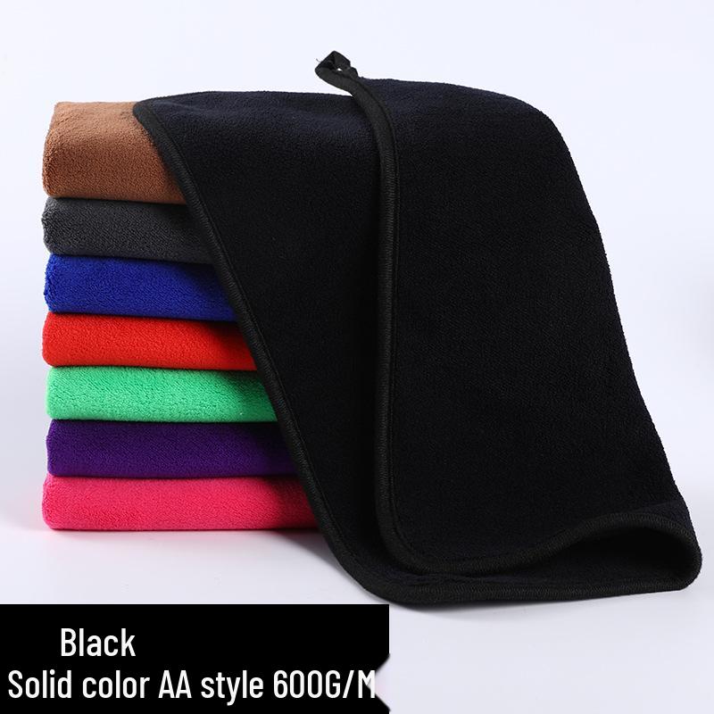 Two-Color Coral Fleece Towels: Perfect for Car Wash, Cleaning, Fishing Gear, or Kitchen Use