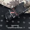 FOXTROT1X Metal Undermount LED Strobe Flashlight - 500 Lumens, 20mm Rail, Outdoor Lighting