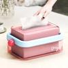 Large Capacity Tissue Storage Box Plastic Tissue Holder Modern Napkin Holder  Bathroom