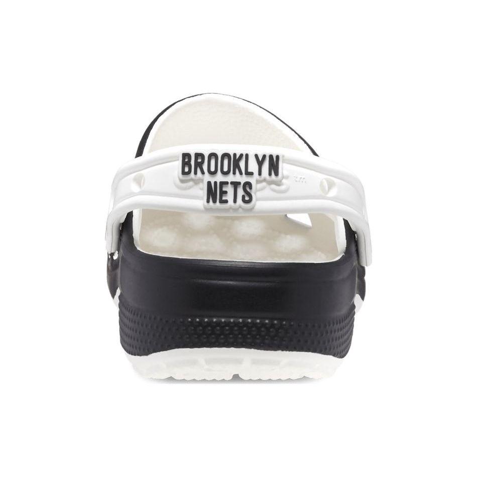 Crocs NBA X Classic Clog Brooklyn Nets Unisex Sneakers Blue White Black 208651-103