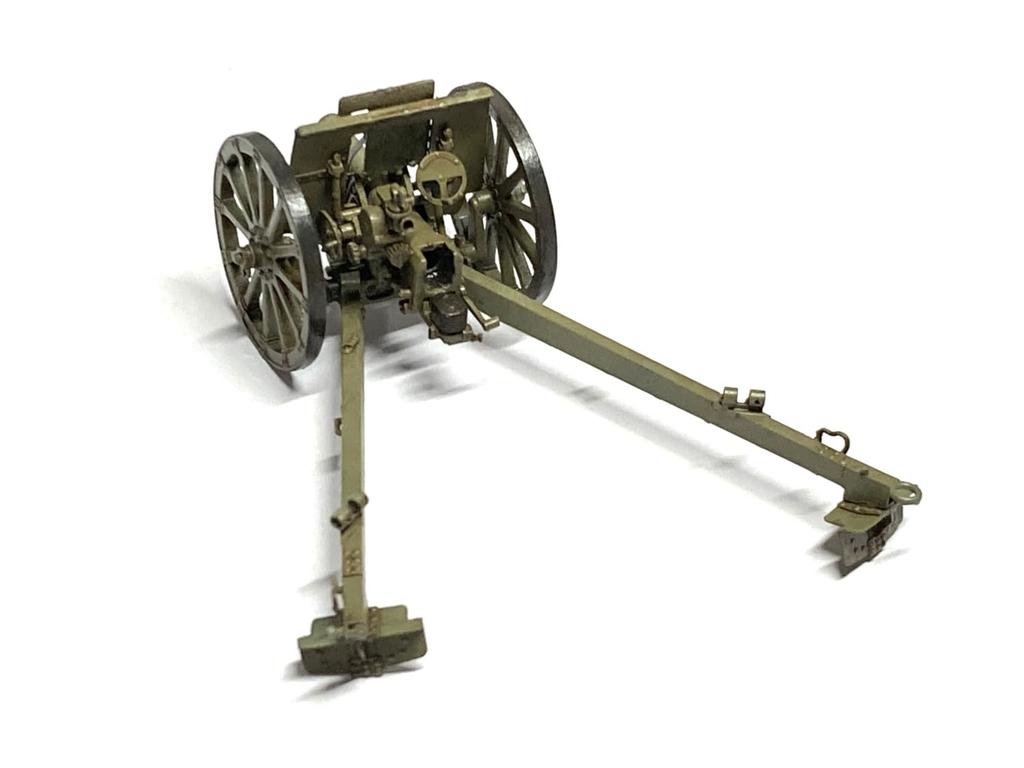 Chino Model 1/35 Type 92 Infantry Gun, Low-Cost Resin Kit, CM-186 (Cannon)