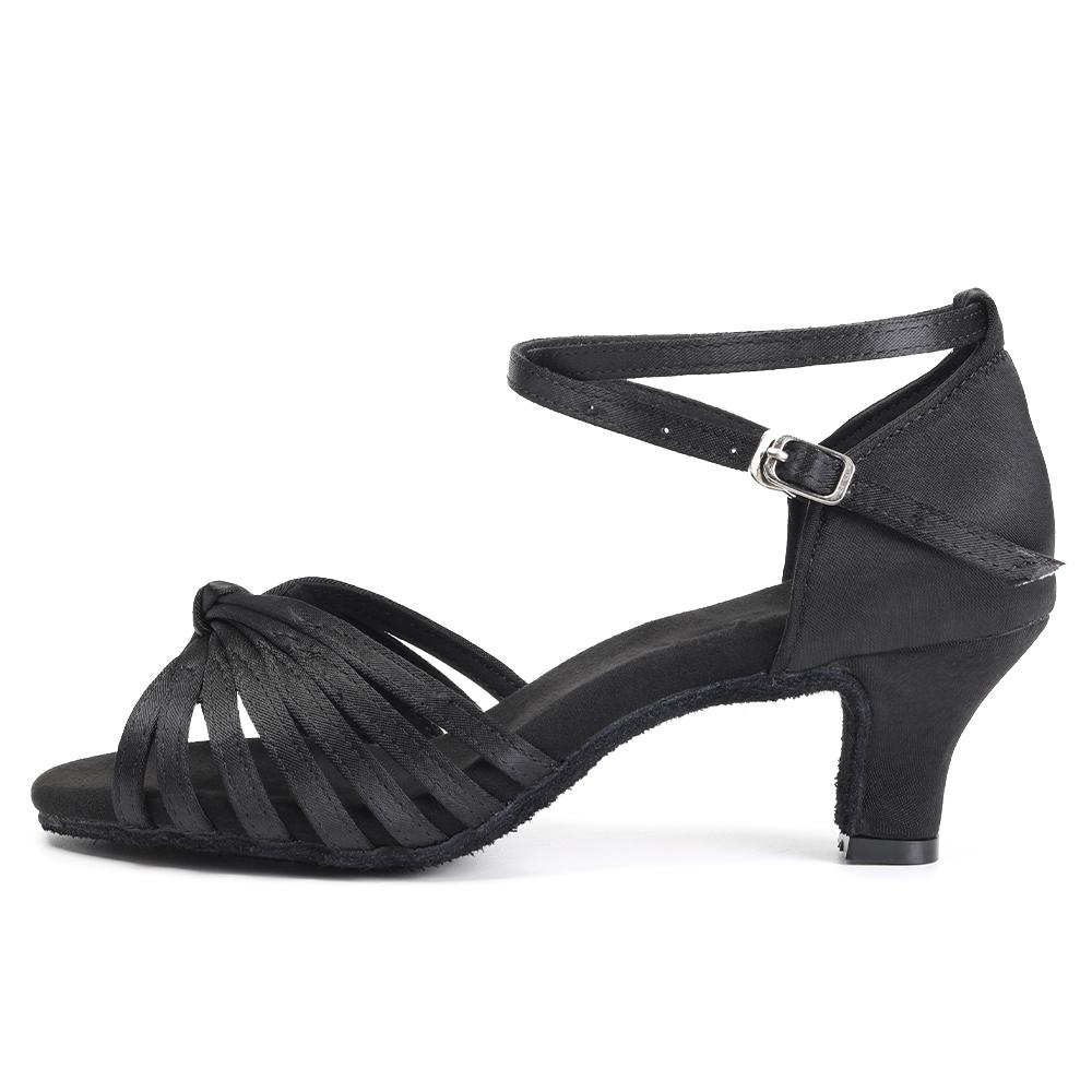 Profesjonalne buty na średnim obcasie 5 cm dla kobiet Buty do tańca towarzyskiego Kryte buty do tańca latynoskiego Salsa
