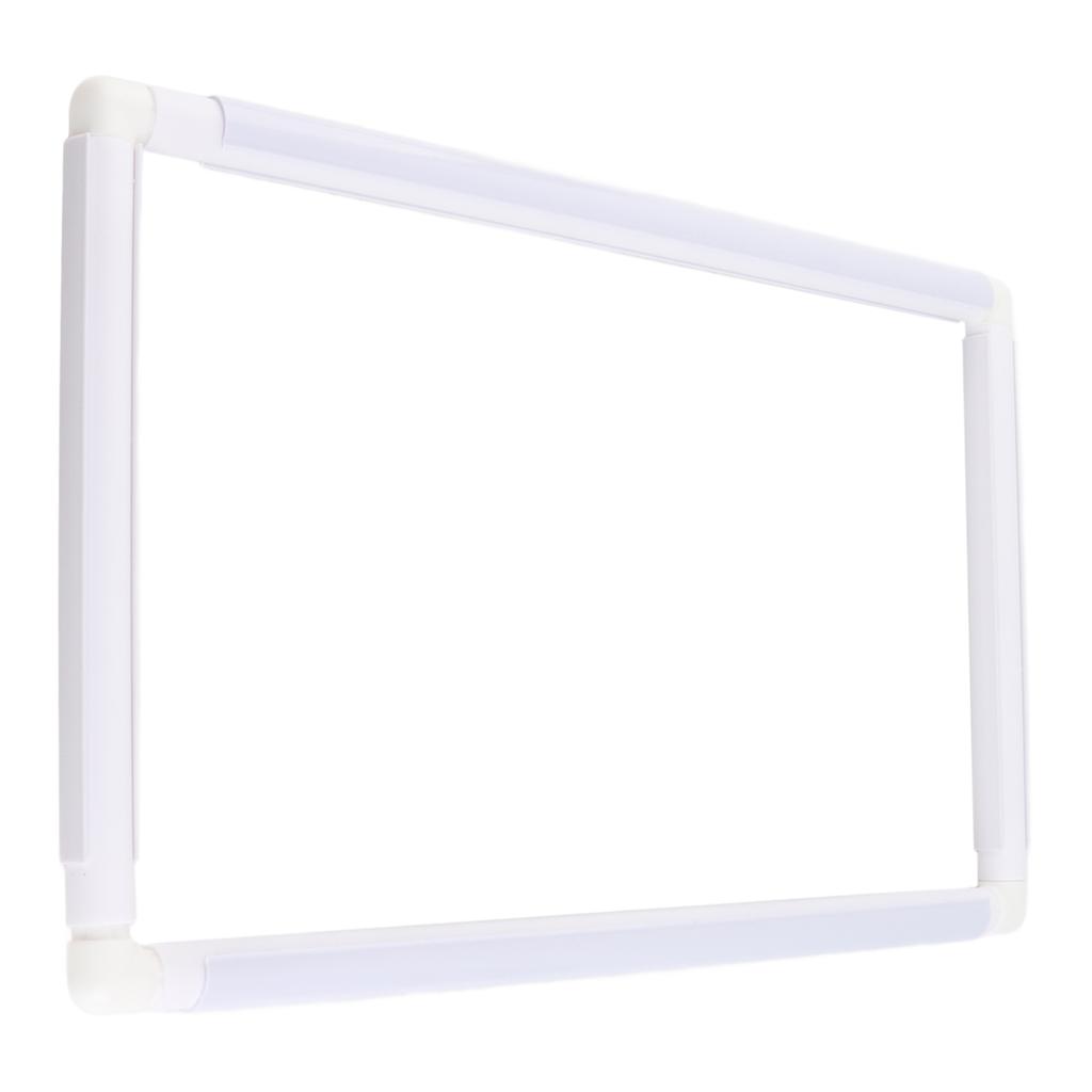Craft DIY Tool Rectangle Plastic Clip Frame for Embroidery Stitch Quilting Needlepoint Tool Stitch Frame