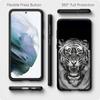 for iPhone 16 15 X XR Samsung Galaxy S24 S23 Plus Xiaomi Redmi Note 13 12 11 Pro Max 9 10 14 13COPPO Huawei Cover Wallpaper Africa Tiger Phone Case