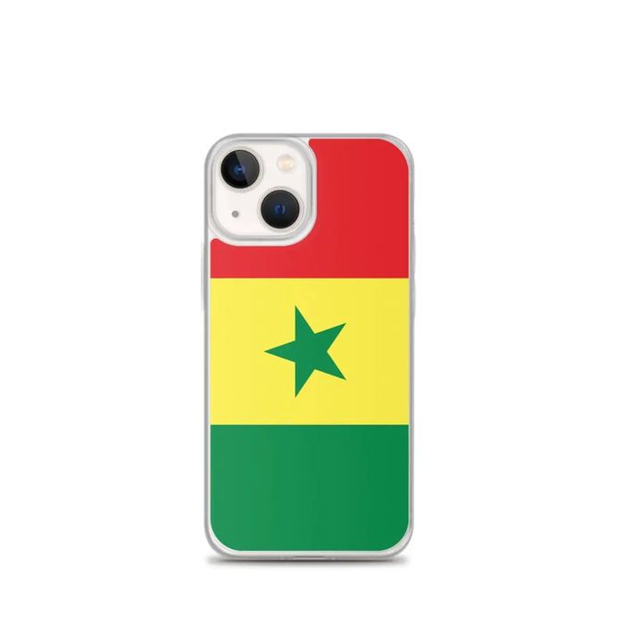 Coque Télephone Drapeau Sénégal - iPhone 13 mini