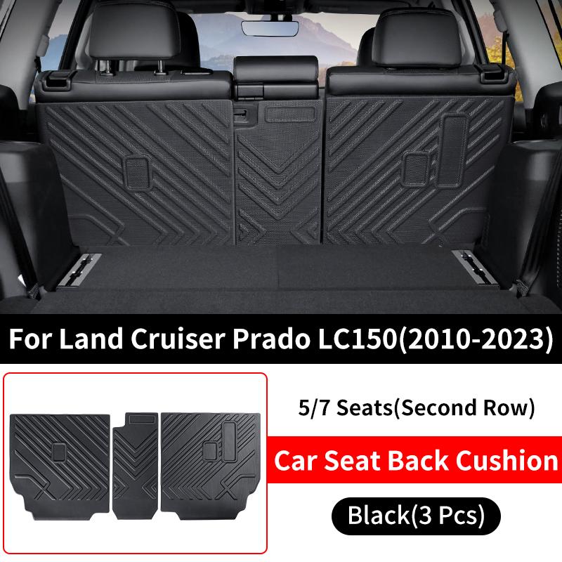 

For 2010- Toyota Land Cruiser Prado 150 Seven seats Dedicated Second Row seat back cushion LC150 FJ150 upgraded Accessories Second Row