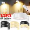 LED Light Magnetic Spotlight Rechargeable Wall Light Wireless Picture Light No Punch Reading Light Bedroom Bedside Light