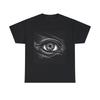 Unisex Adult T Shirt Art Deco Nouveau Eye Mind Control Graphic Vintage Style Tee