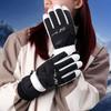 With Zippered Pocket Touchscreen Gloves Full Finger Motorcycle Gloves Windproof Ski Gloves  Camping