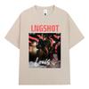 Korean Kpop Hip Hop Group Lngshot LOUIS Graphic T Shirt Unisex Women Clothing Fashion Short Sleeve Pure Cotton Casual Tshirts