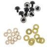 20pcs Plastic Safety Toy Eyes Glitter Nonwovens Washer 20mm 24mm