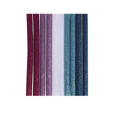 10 Glitter Glue Sticks for Glue Gun 10 X 0.7 Cm - Blue-Purple