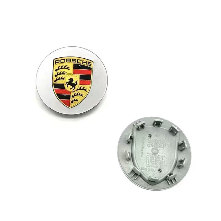 4 Pieces of 76mm 65mm Porsche Wheel Hub Replacement Center Cover Modification Accessories, Suitable for Porsche Panamera Cayenne
