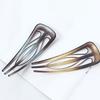 6pcs French Hair Pins Unique Shape Hair Fork With 3 Internal Teeth Designs For Women Vintage Hairstyle Accessories