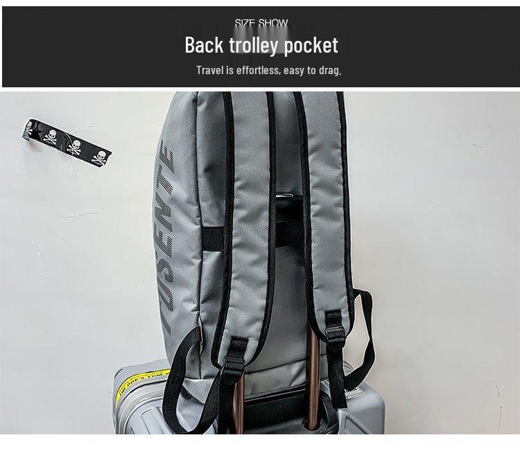Reseryggsäck för damer och herrar, multifunktionell, med skofack - Stor kapacitet för studenter och par