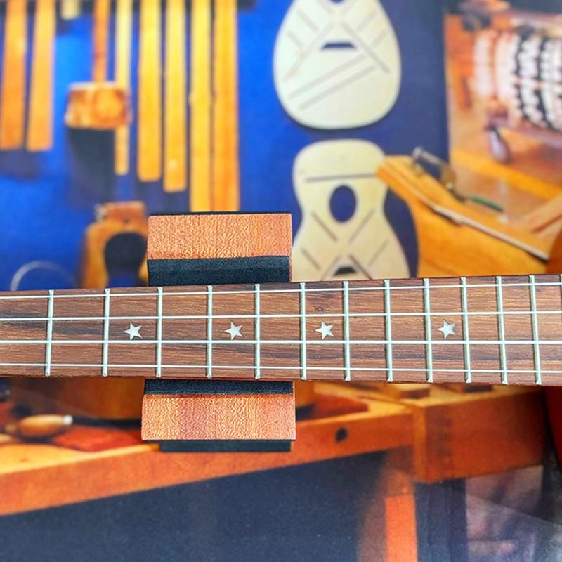 Houten Gitaar Neksteun Kussen 2 Gebruikshoogtes Luthier Gereedschap Voor Elektrische Akoestische Gitaar Ukulele Bas Mandoline