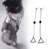 Man Sawatari Chainsaw Cosplay Props Earrings Ear Pendants Jewelry Fans Gift