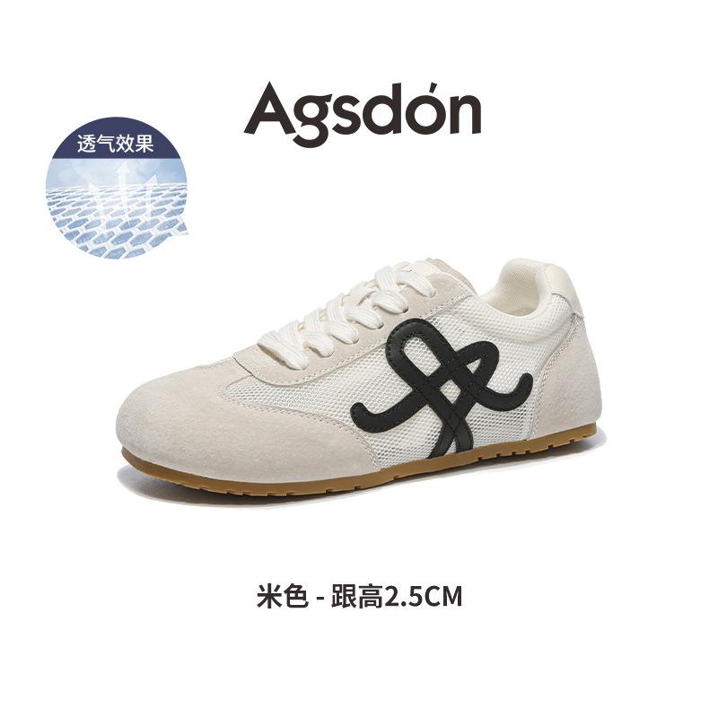 Augustine yellow Dexun shoes sports sandals women's 2025 new summer single shoes soft-soled mesh Forrest Gump shoes