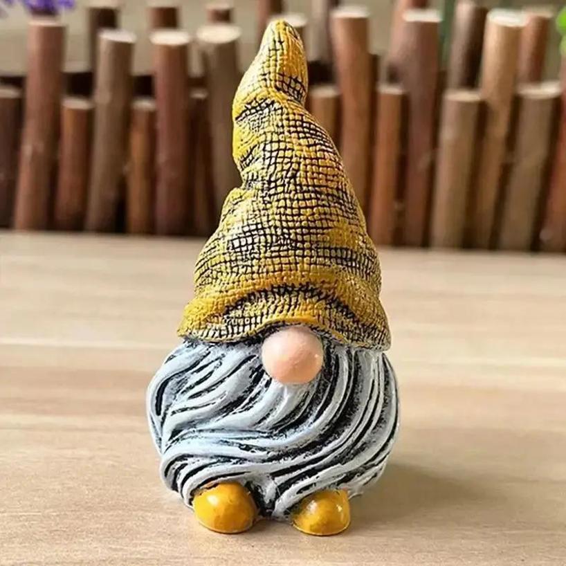 1 Pcs Christmas Dwarves Dwarves Crafts White Bearded Elderly Elves Home Furnishings Office Desktop Decorations