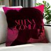 Singer - Selena Gomez Cushion Cover Cushion Cover Set 4Pcs 50X50 45X45 40X40 Pillowcase Decorative Sofa Home Decor