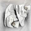 Air cushion basketball shoes children's spring new versatile ins trend star shoes white sports board shoes men