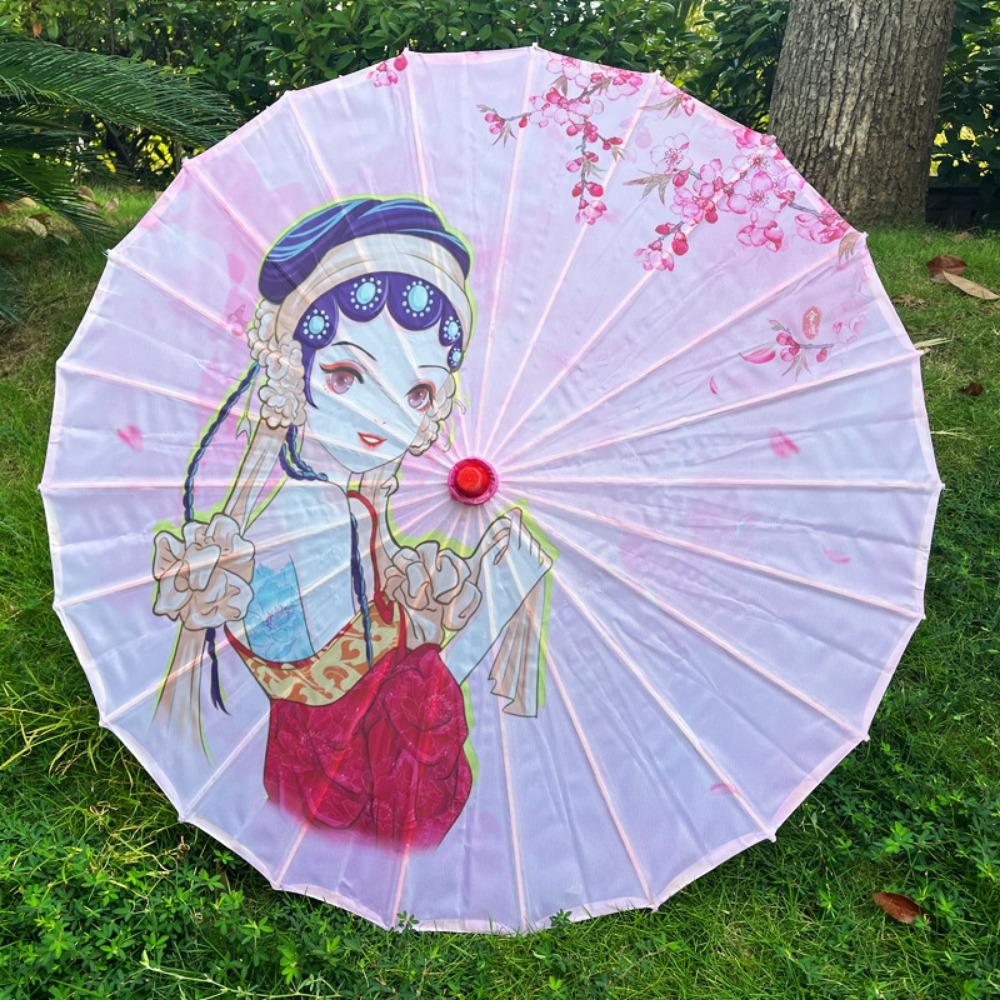 Chinese Antique Style Prop Dance Umbrella Classical Japan Style Umbrella  Dance Performance