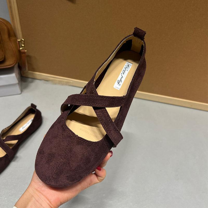 Fashion Flock Footwear Ladies Mary Janes Flats Slip On Shoes Casual Female Shallow Fashion Round Toe Women Flats With Shoes