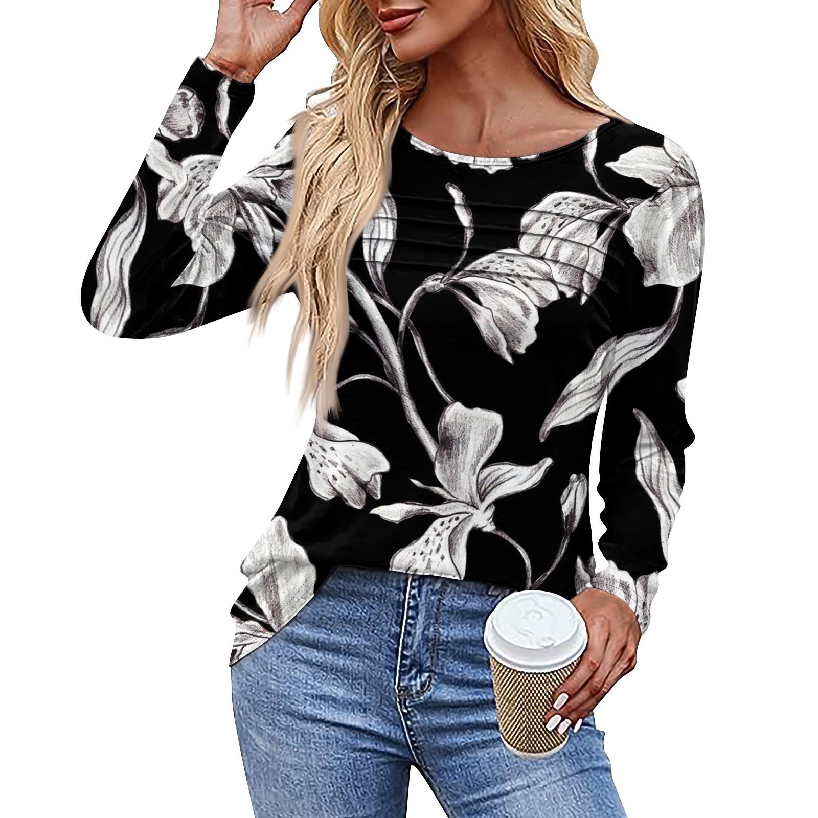 Женская футболка с принтом — фото 5