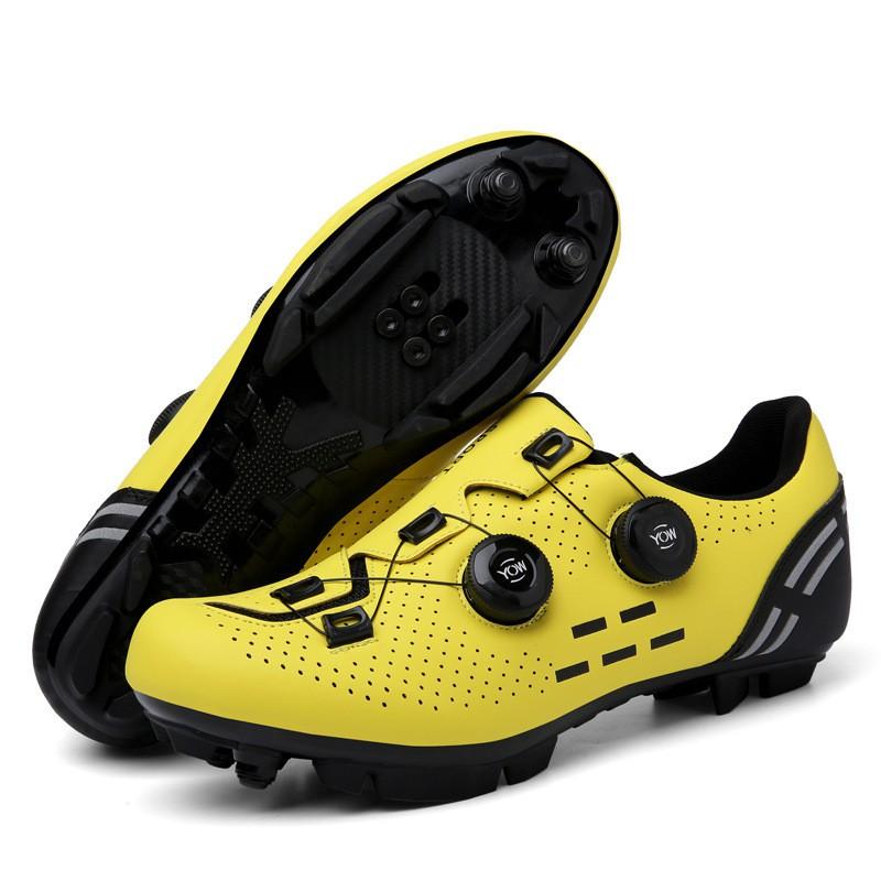 Unisex Duży Rozmiar Buty Rowerowe Szosowe Górskie Opcje Bez Blokuersów Oddychające Antypoślizgowe Amortyzacja