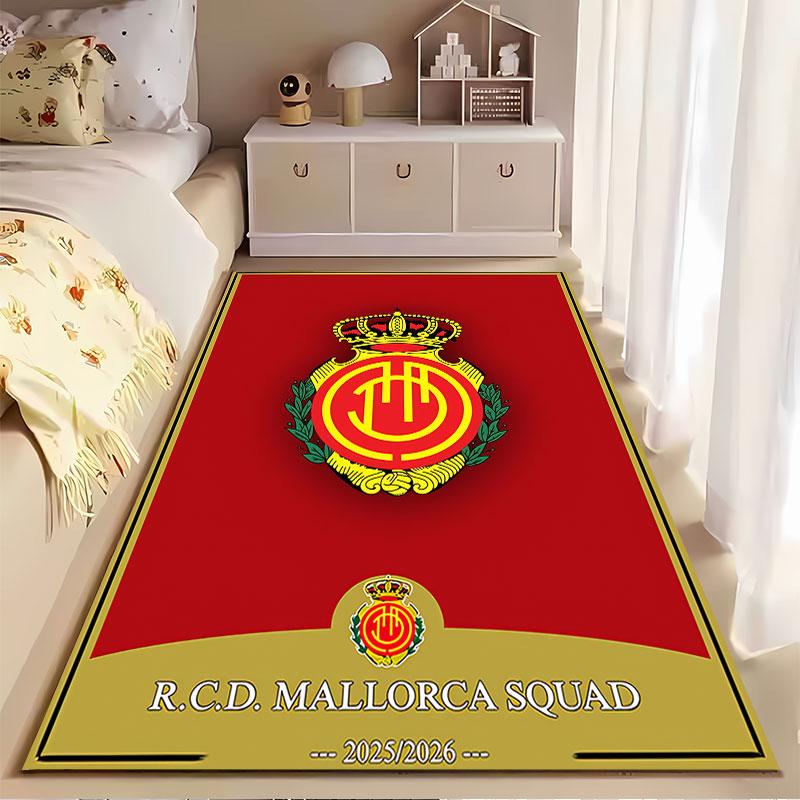 R.C.D. Mallorca Logo Carpet suitable as a non-slip mat for the living room or bedroom sofa