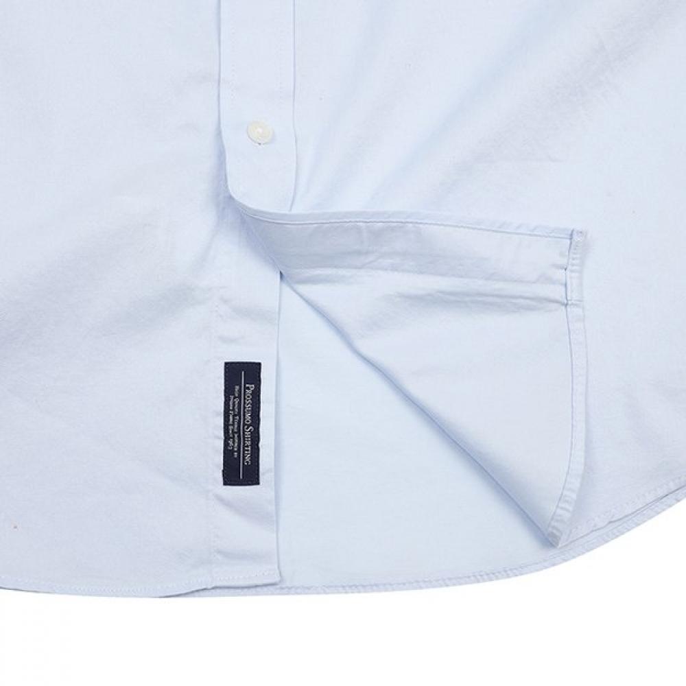 Vanbrough Twill Solid Semi Wide Classic Shirt Bzrsg1003 Bu