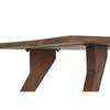 Table d'appoint - Acacia - 120 x 80 x 40 cm - Design colonial - Couleur marron
