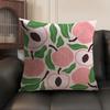 Fruit Cut Art Ins Simple Cushion Cover Natural Linen Organic Fabric DoubleSided Printing Sofa Home Decor Gift Pillow Case