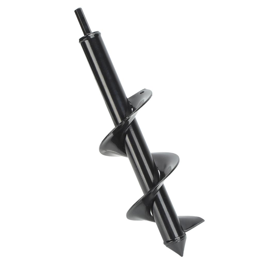 Punta da trapano a coclea Gambo esagonale Acciaio ad alto tenore di carbonio Utensile a spirale per fori per piantare 8x30cm
