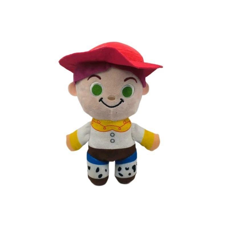 Toy Story Buzz Lightyear Woody Jessie Plush Doll Keychain 2 Sizes Cute Cartoon Pendant Bag Ornament Kids Gift