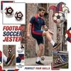 Footbag Tradițional Hacky Sack Panouri Cusute Rezistente Material Moale Utilizare în Aer Liber sau Interior pentru Coordonarea Piciorului și Antrenamentul Echilibrului