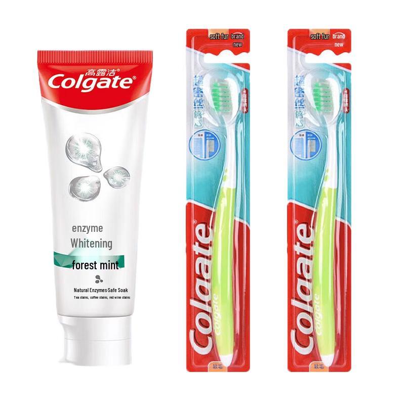 Colgate Whitening Toothpaste & Toothbrush Family Set