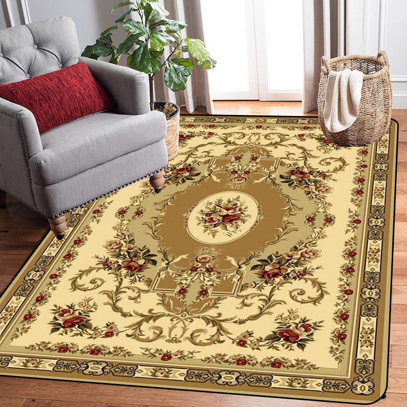 Large Size Large Carpet Raditional Oriental Vintage Area Rug Nordic Floor Mats European Door Area Old Printed Carpet Modern