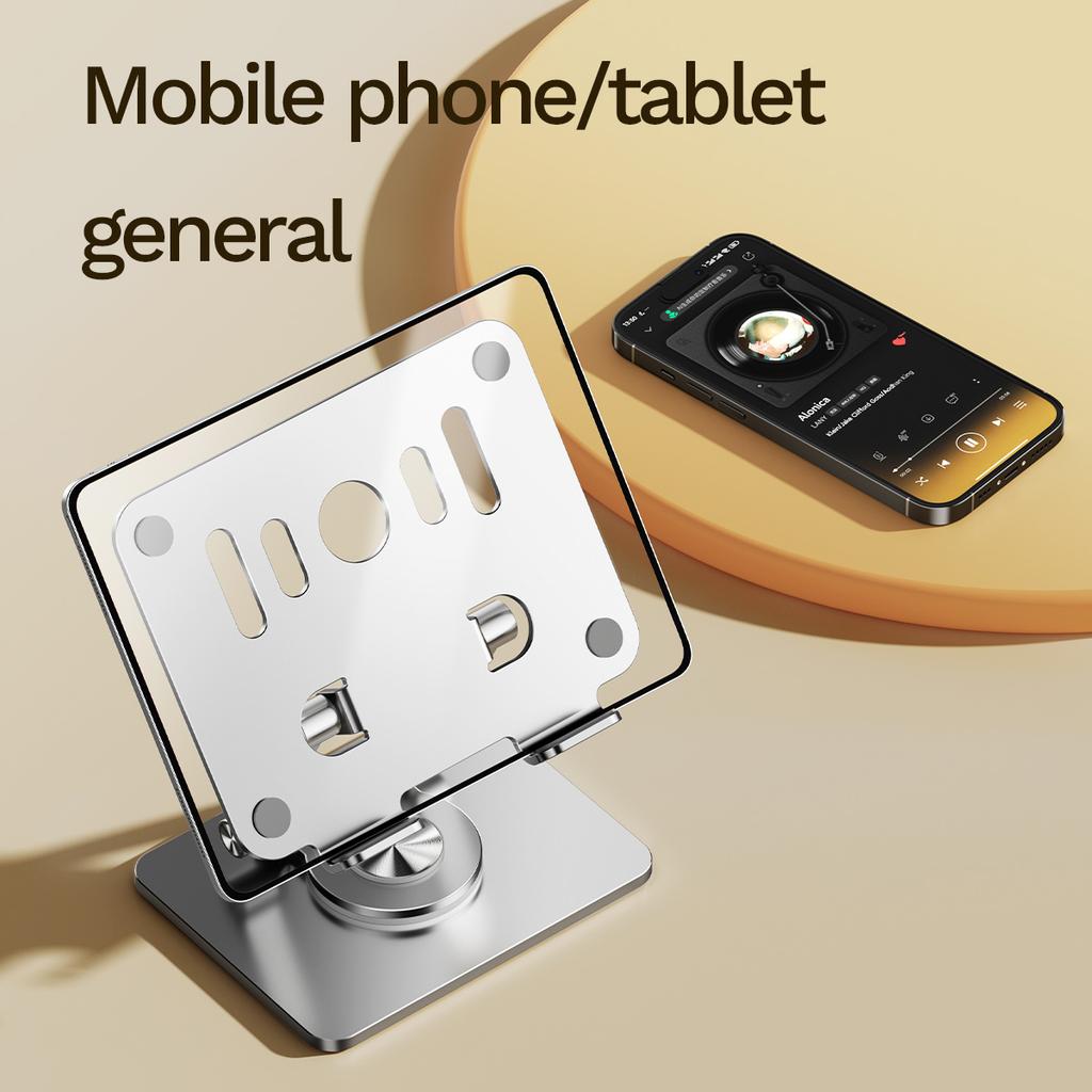 J58 Cooling Gaming Stand Rotating Tablet Holder Dual Rod Support Alloy Steel Foldable Cradle