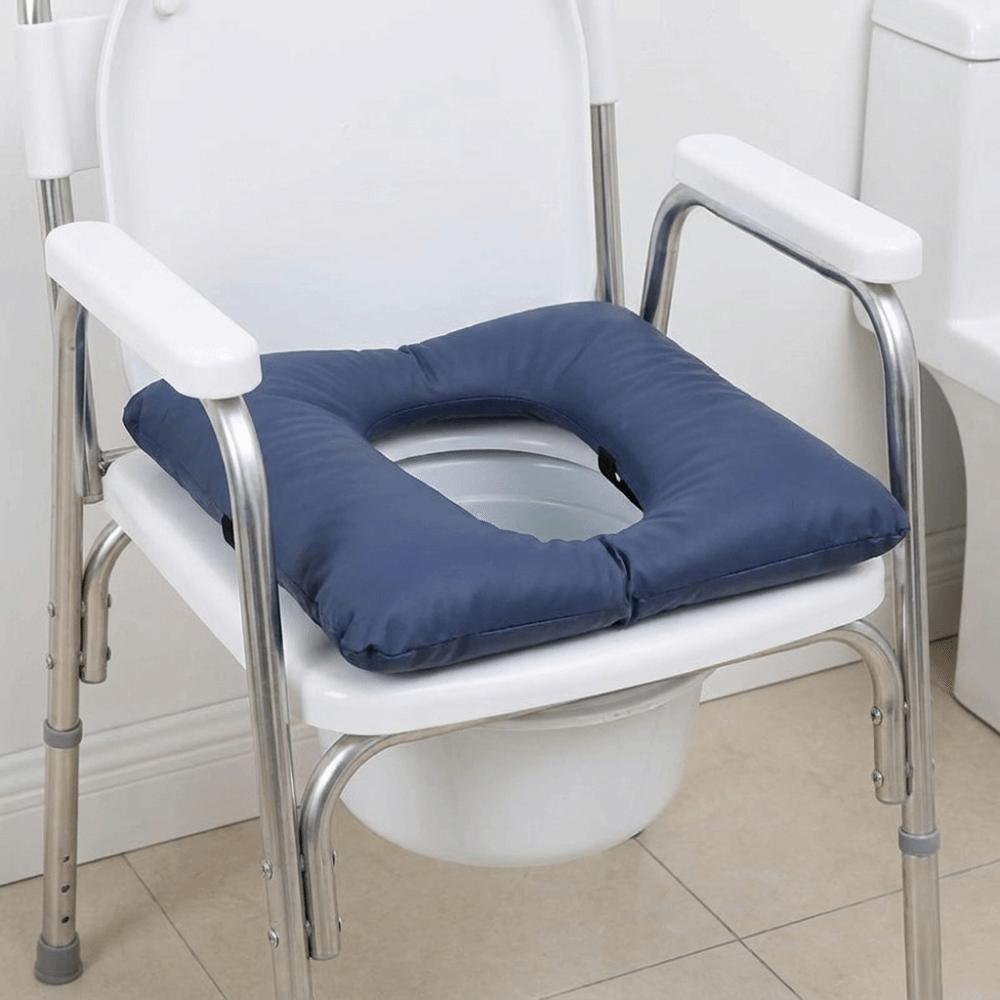Verdicktes Toilettenkissen Wasserdichte Toilettensitzabdeckung Universelles Ledersitzkissen für Patienten