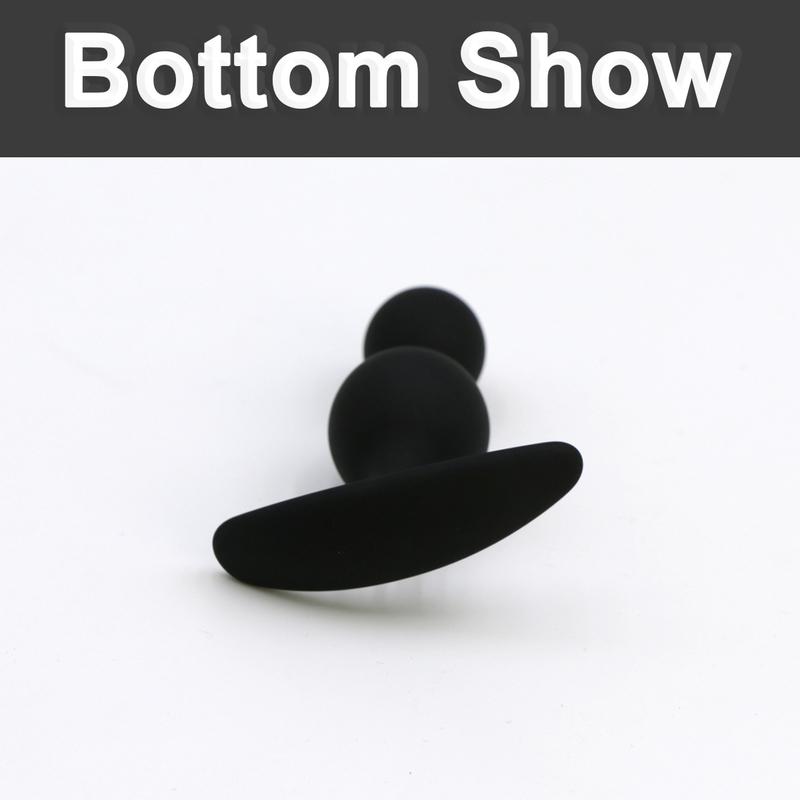 Silicone Anal Butt Plugs, Anal Trainer Dual-Ball Anal Plug Anal Training Sets for Beginners Advanced Users ,outdoor wearable