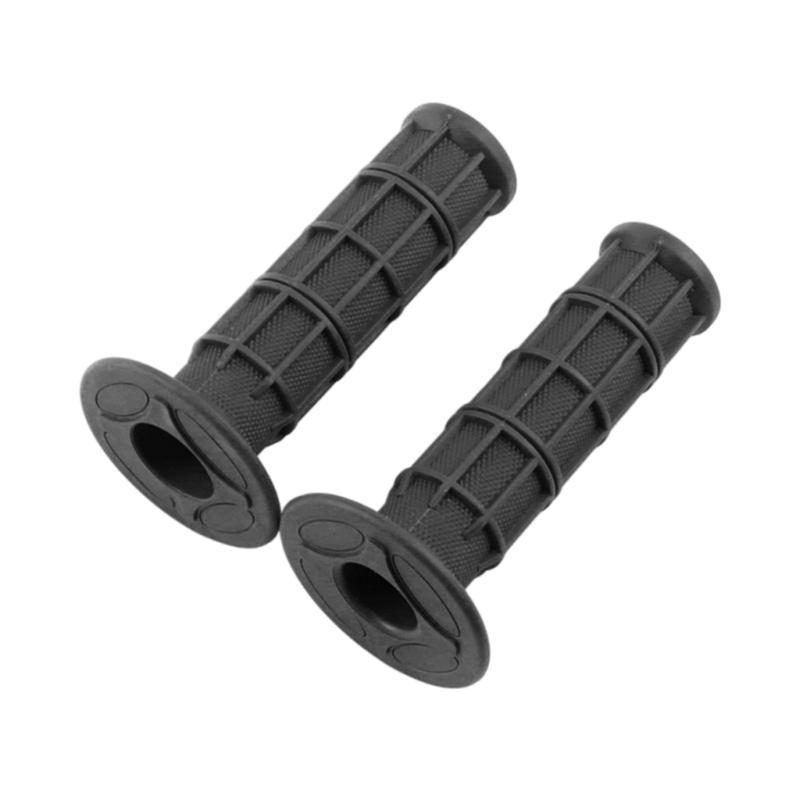 Motorcycle Rubber Hand Grips 22mm 7/8'' Handlebar Grips Universal Motorcycle Modification Hand Grips